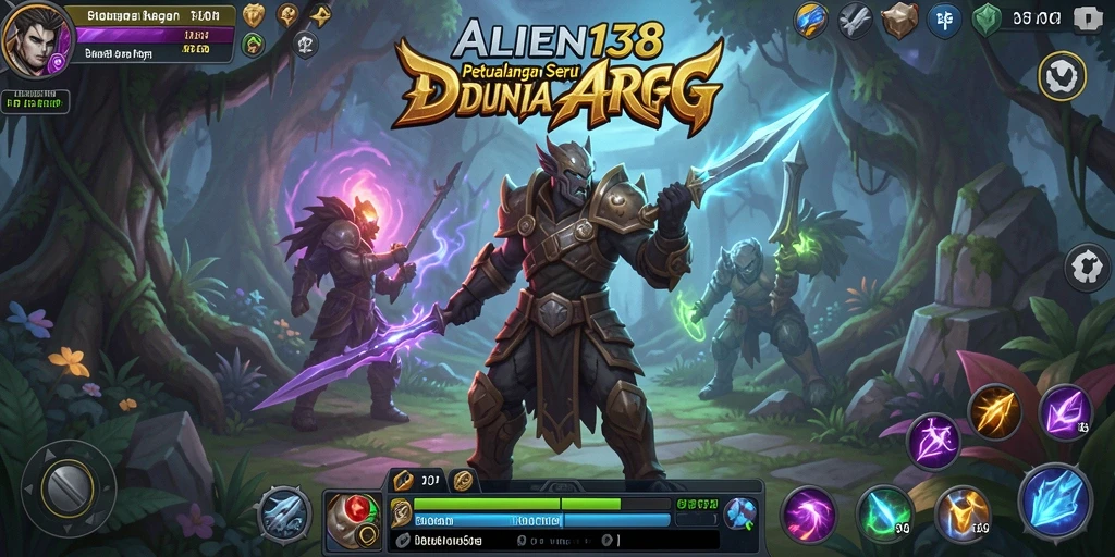 Tampilan gameplay ALIEN138 yang penuh aksi di dunia ARPG.