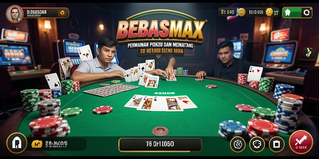 Tampilan gameplay BEBASMAX yang seru dan mendebarkan.