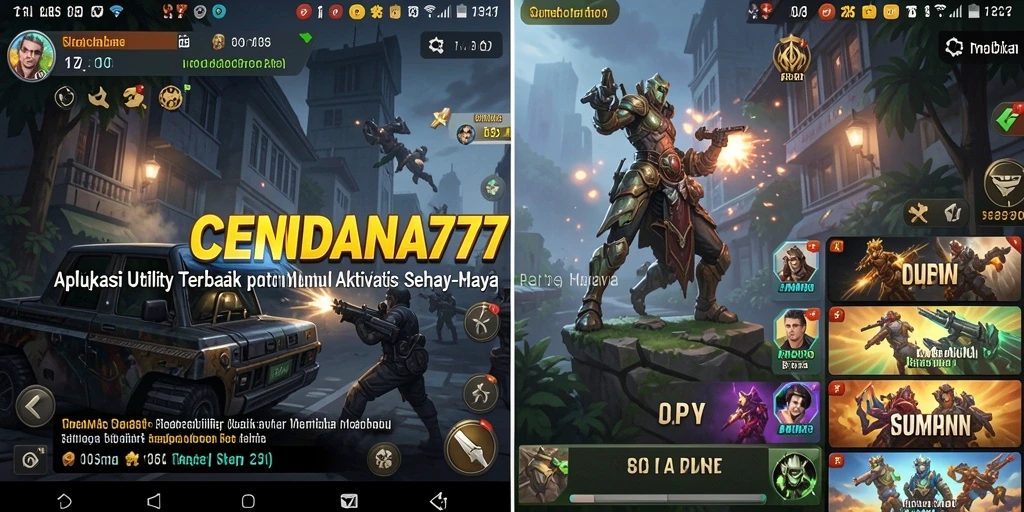 Tampilan antarmuka CENDANA777 yang rapi dan fungsional.
