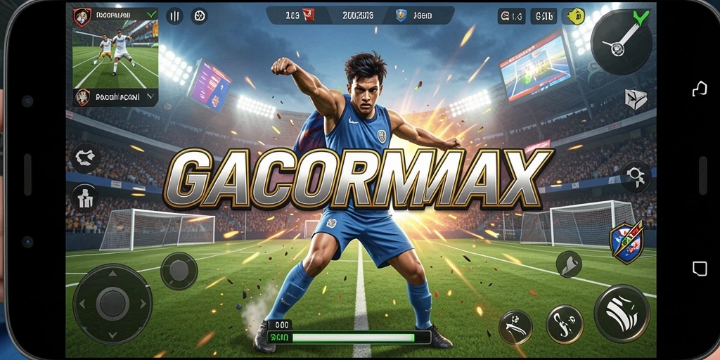 Screenshot GACORMAX menampilkan serunya pertandingan olahraga yang mendebarkan.