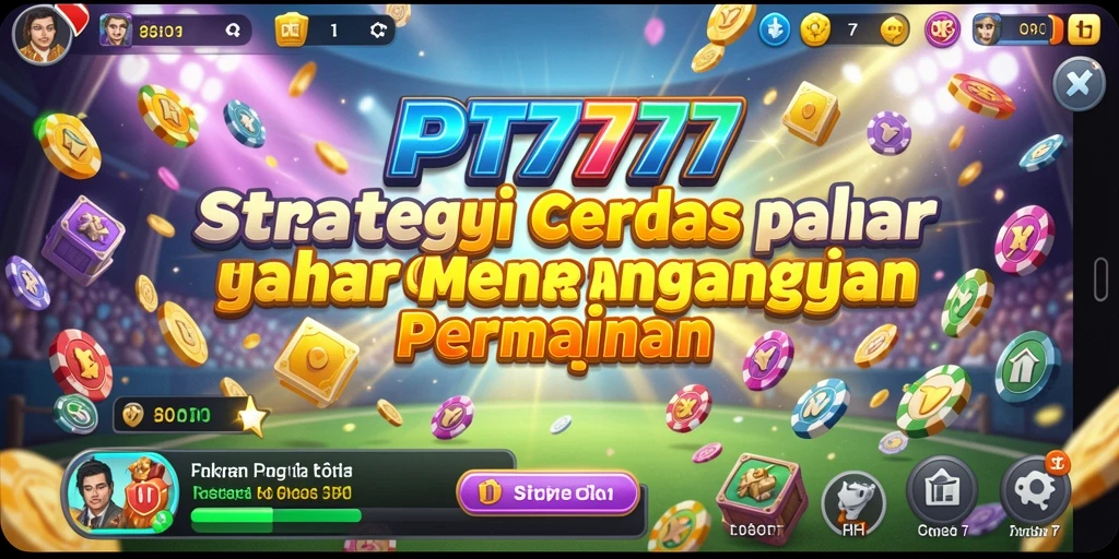 Tampilan gameplay mendebarkan PT777 dalam pertempuran strategi.